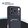 ShieldCase® ShieldCase iPhone 18 Pro Back cover met pasjeshouder (donkerblauw) ShieldCase® ShieldCase iPhone 18 Pro Back cover met pasjeshouder (donkerblauw)