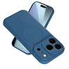 ShieldCase® ShieldCase iPhone 18 Pro Siliconen MagSafe back cover (donkerblauw)