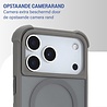 Coverzs Coverzs iPhone 18 Pro matte shock case met MagSafe (grijs)