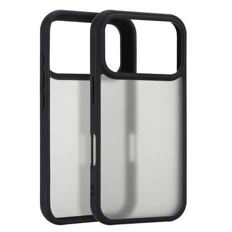 Coverzs Coverzs iPhone 18 Pro matte Hardcase (zwart) Coverzs Coverzs iPhone 18 Pro matte Hardcase (zwart)