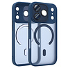 Coverzs Coverzs iPhone 18 Pro matte MagSafe case met camera cover (donkerblauw) Coverzs Coverzs iPhone 18 Pro matte MagSafe case met camera cover (donkerblauw)