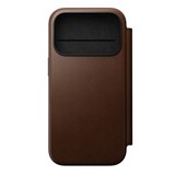 Nomad Nomad iPhone 18 Pro Modern Leather Folio case (bruin)