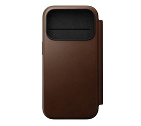 Nomad Nomad iPhone 18 Pro Modern Leather Folio case (bruin) Nomad Nomad iPhone 18 Pro Modern Leather Folio case (bruin)