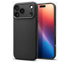 Spigen Spigen iPhone 18 Pro Max Liquid Air hoesje (zwart) Spigen Spigen iPhone 18 Pro Max Liquid Air hoesje (zwart)