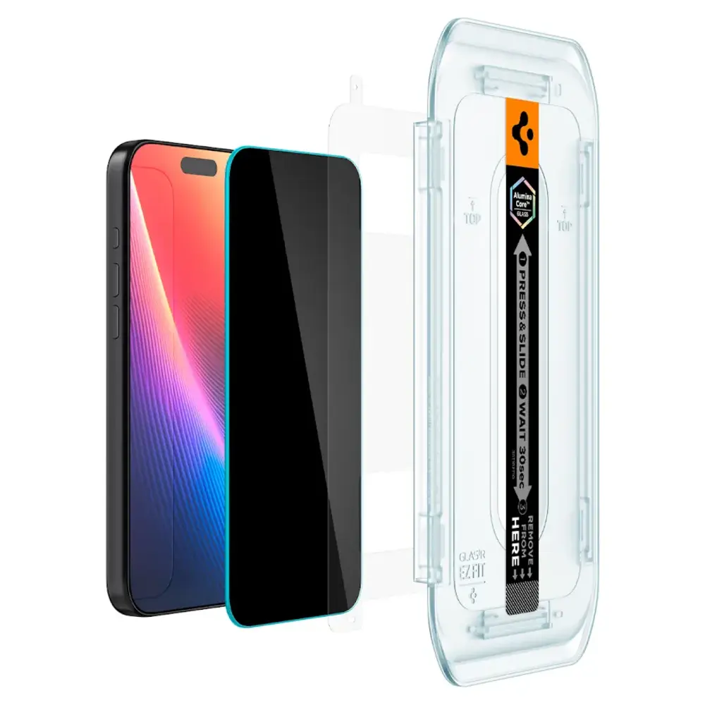 Spigen Spigen iPhone 18 Pro Max EZ Fit Pro privacy screenprotector (2-pack) Spigen Spigen iPhone 18 Pro Max EZ Fit Pro privacy screenprotector (2-pack)