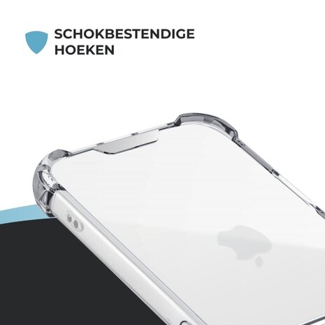 ShieldCase® ShieldCase iPhone 18 Pro Max Shock case (transparant) ShieldCase® ShieldCase iPhone 18 Pro Max Shock case (transparant)