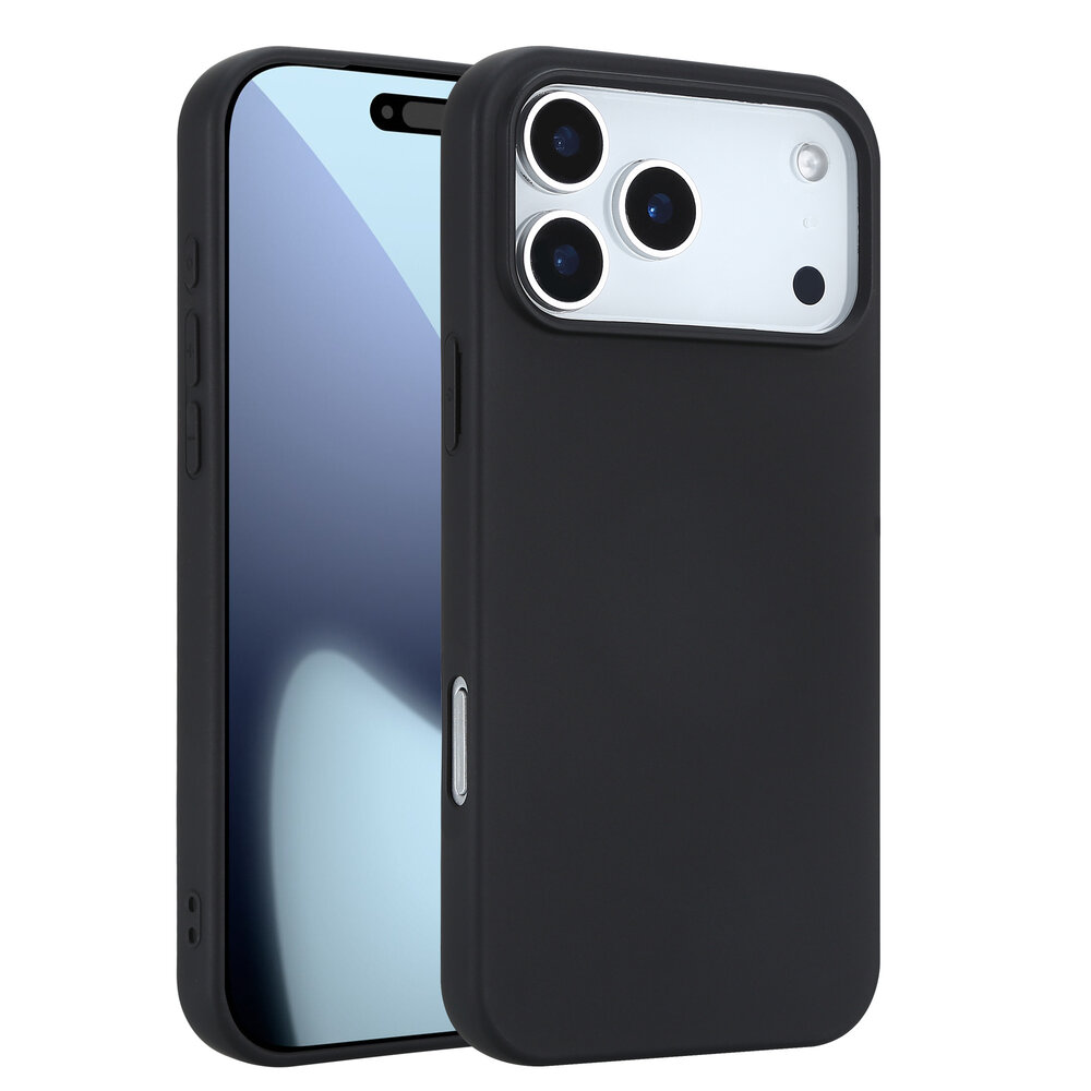 ShieldCase® ShieldCase iPhone 18 Pro Max siliconen hoesje (zwart)