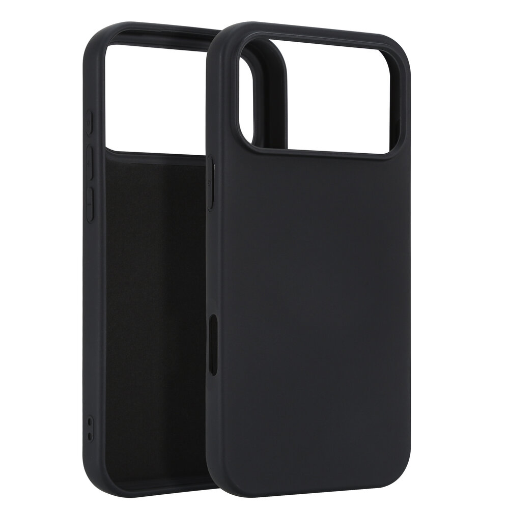 ShieldCase® ShieldCase iPhone 18 Pro Max siliconen hoesje (zwart)