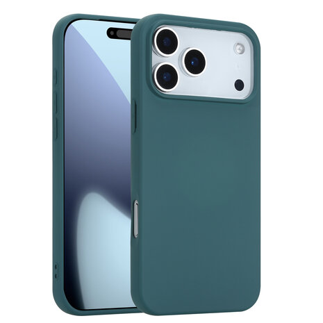 ShieldCase® ShieldCase iPhone 18 Pro Max siliconen hoesje (donkergroen)