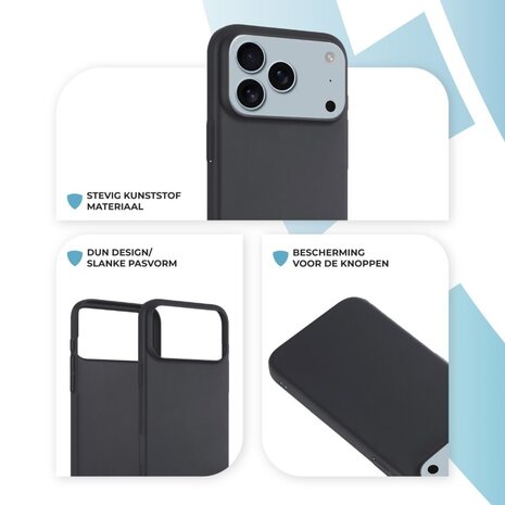 ShieldCase® ShieldCase iPhone 18 Pro Max ultra thin case (zwart) ShieldCase® ShieldCase iPhone 18 Pro Max ultra thin case (zwart)