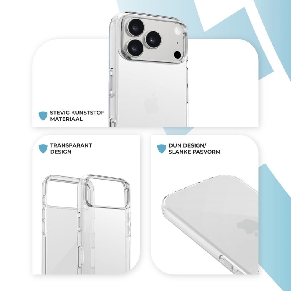 ShieldCase® ShieldCase iPhone 18 Pro Max ultra thin case (transparant)
