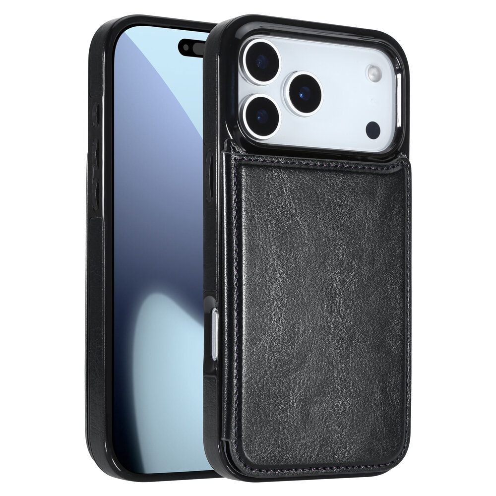 ShieldCase® ShieldCase iPhone 18 Pro Max Wallet case (zwart) ShieldCase® ShieldCase iPhone 18 Pro Max Wallet case (zwart)
