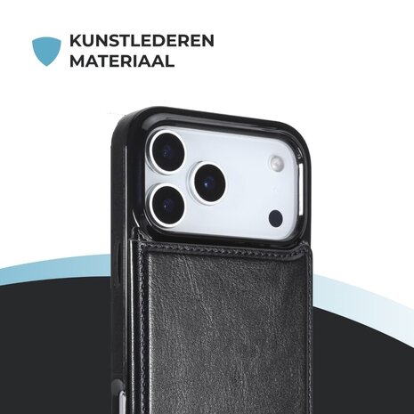 ShieldCase® ShieldCase iPhone 18 Pro Max Wallet case (zwart) ShieldCase® ShieldCase iPhone 18 Pro Max Wallet case (zwart)