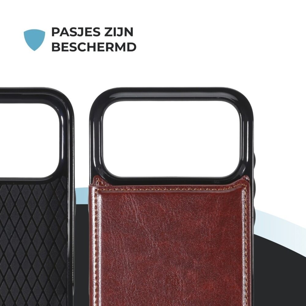 ShieldCase® ShieldCase iPhone 18 Pro Max Wallet case (bruin)