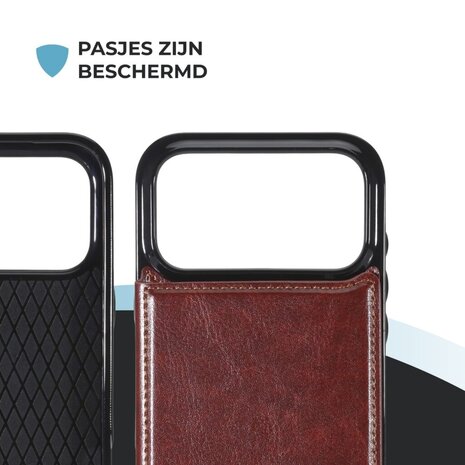 ShieldCase® ShieldCase iPhone 18 Pro Max Wallet case (bruin)