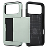 ShieldCase® ShieldCase iPhone 18 Pro Max Kaarthouder case met slider (donkergroen)
