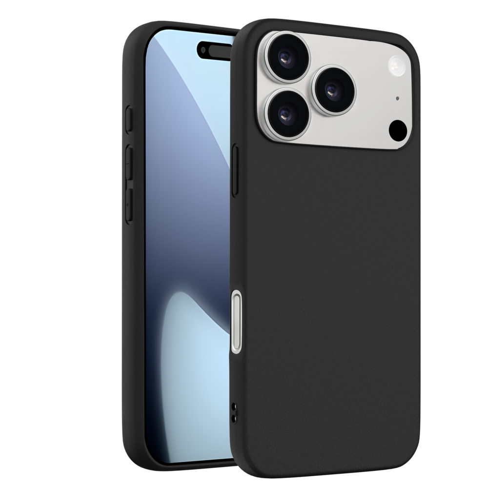 Ceezs Ceezs iPhone 18 Pro Max hoesje siliconen (zwart)