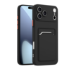 ShieldCase® ShieldCase iPhone 18 Pro Max Back cover met pasjeshouder (zwart) ShieldCase® ShieldCase iPhone 18 Pro Max Back cover met pasjeshouder (zwart)