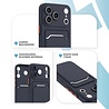 ShieldCase® ShieldCase iPhone 18 Pro Max Back cover met pasjeshouder (donkerblauw) ShieldCase® ShieldCase iPhone 18 Pro Max Back cover met pasjeshouder (donkerblauw)