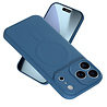 ShieldCase® ShieldCase iPhone 18 Pro Max Siliconen MagSafe back cover (donkerblauw)