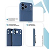 ShieldCase® ShieldCase iPhone 18 Pro Max Siliconen MagSafe back cover (donkerblauw)