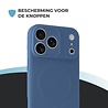 ShieldCase® ShieldCase iPhone 18 Pro Max Siliconen MagSafe back cover (donkerblauw)