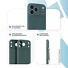 ShieldCase® ShieldCase iPhone 18 Pro Max Siliconen MagSafe back cover (donkergroen)