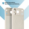 ShieldCase® ShieldCase iPhone 18 Pro Max Siliconen MagSafe back cover (beige)