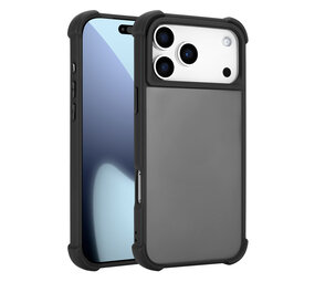 Coverzs iPhone 18 Pro Max matte shock case (zwart) Coverzs iPhone 18 Pro Max matte shock case (zwart)