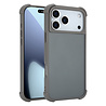 Coverzs Coverzs iPhone 18 Pro Max matte shock case (grijs) Coverzs Coverzs iPhone 18 Pro Max matte shock case (grijs)