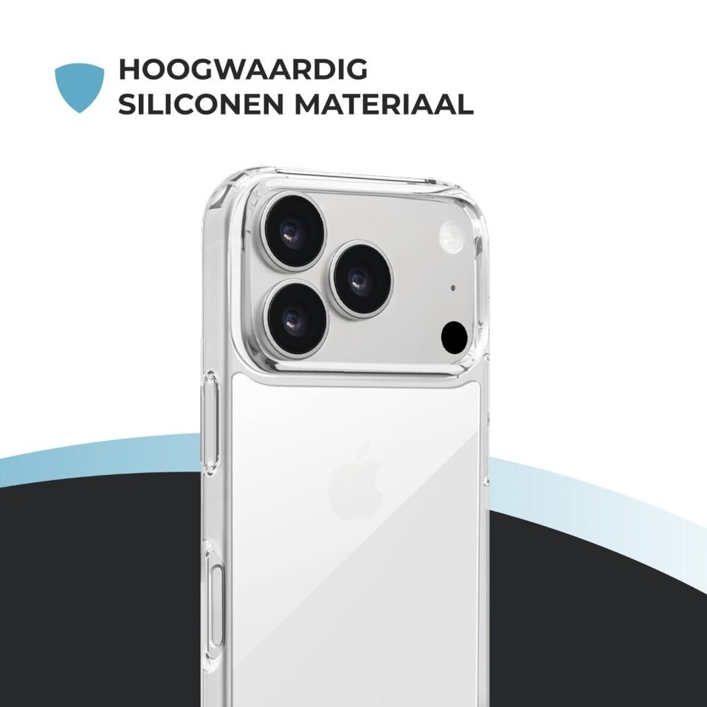 ShieldCase® ShieldCase iPhone 18 Pro Max Shock case met koord (transparant) ShieldCase® ShieldCase iPhone 18 Pro Max Shock case met koord (transparant)
