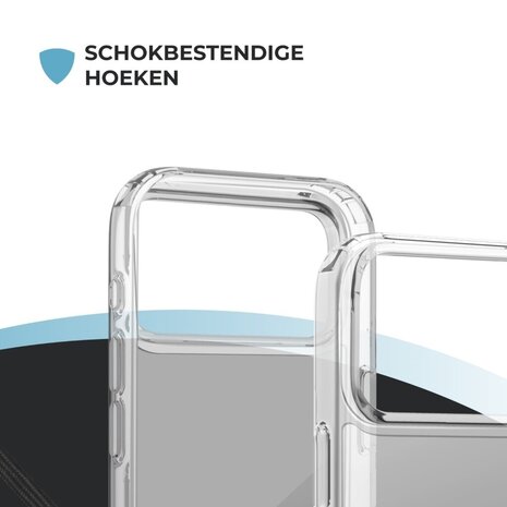 ShieldCase® ShieldCase iPhone 18 Pro Max Shock case met koord (transparant) ShieldCase® ShieldCase iPhone 18 Pro Max Shock case met koord (transparant)