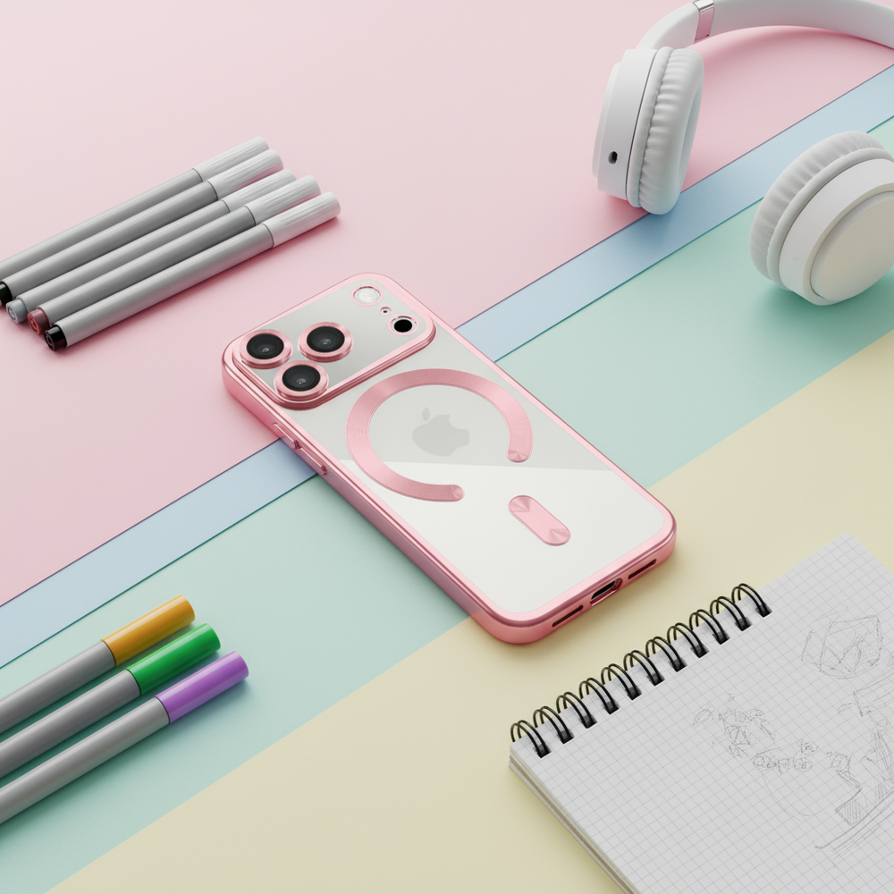 Coverzs Coverzs iPhone 18 Pro Max MagSafe hoesje met camera cover (roze) Coverzs Coverzs iPhone 18 Pro Max MagSafe hoesje met camera cover (roze)