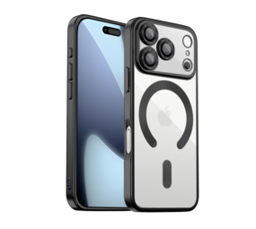 Coverzs iPhone 18 Pro Max MagSafe hoesje met camera cover (zwart) Coverzs iPhone 18 Pro Max MagSafe hoesje met camera cover (zwart)