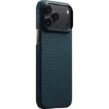 Pitaka Pitaka iPhone 18 Pro Max Ultra-slim case (blauw/grijs)