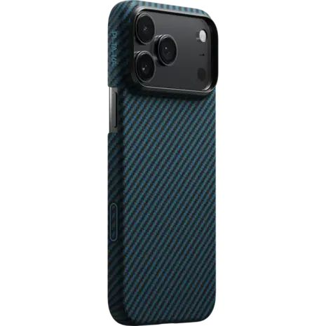 Pitaka Pitaka iPhone 18 Pro Max Ultra-slim case (blauw/grijs)