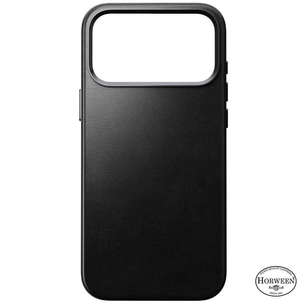 Nomad Nomad iPhone 18 Pro Max Traditional Horween Leather case (zwart) Nomad Nomad iPhone 18 Pro Max Traditional Horween Leather case (zwart)