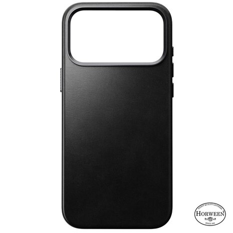Nomad Nomad iPhone 18 Pro Max Traditional Horween Leather case (zwart) Nomad Nomad iPhone 18 Pro Max Traditional Horween Leather case (zwart)