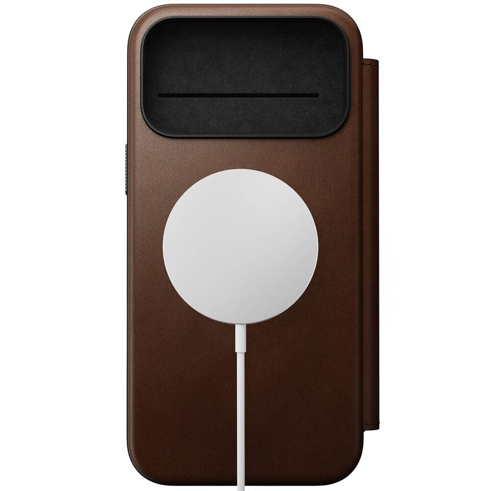Nomad Nomad iPhone 18 Pro Max Modern Leather Folio case (bruin) Nomad Nomad iPhone 18 Pro Max Modern Leather Folio case (bruin)