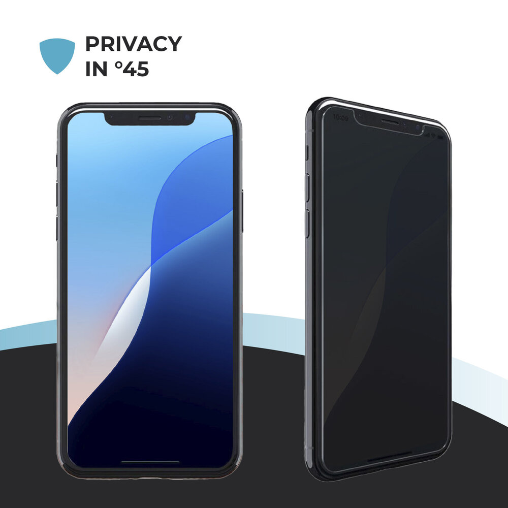 ShieldCase® ShieldCase iPhone 18 Pro Max Tempered Glass Basic Privacy screenprotector (2-Pack)
