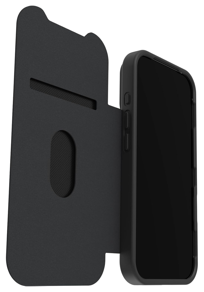 Otterbox OtterBox iPhone 18 Pro React Folio MagSafe bookcase (transparant/zwart)