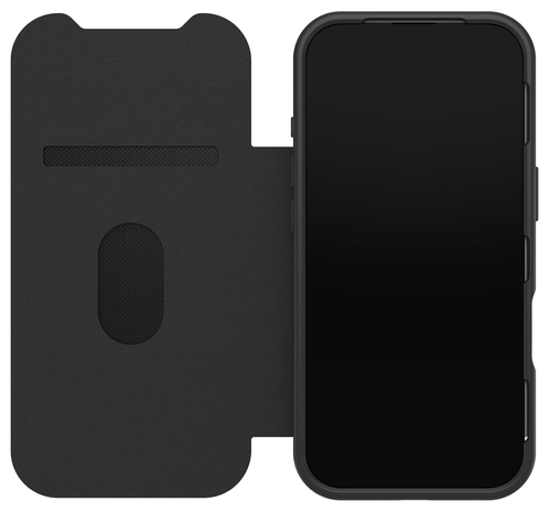 Otterbox OtterBox iPhone 18 Pro React Folio MagSafe bookcase (transparant/zwart)