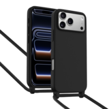 ShieldCase® iPhone 18 Pro hoesje met telefoonkoord (zwart)