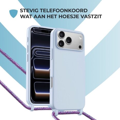 ShieldCase® ShieldCase iPhone 18 Pro hoesje met telefoonkoord (paars) ShieldCase® ShieldCase iPhone 18 Pro hoesje met telefoonkoord (paars)