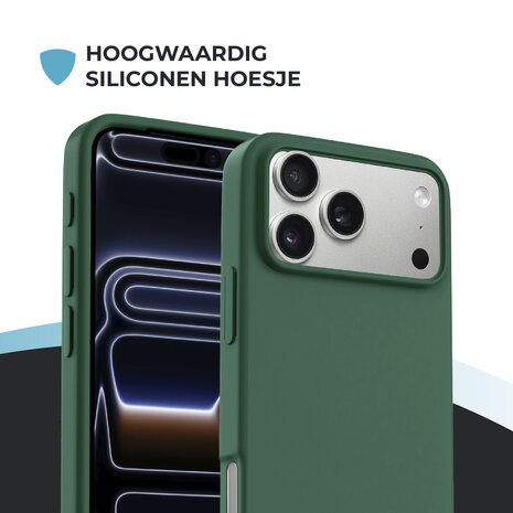 ShieldCase® ShieldCase iPhone 18 Pro Max hoesje met telefoonkoord (donkergroen) ShieldCase® ShieldCase iPhone 18 Pro Max hoesje met telefoonkoord (donkergroen)