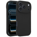Ceezs iPhone 18 Pro siliconen TPU hoesje (zwart)