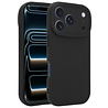 Ceezs Ceezs iPhone 18 Pro siliconen TPU hoesje (zwart)
