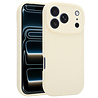 Ceezs Ceezs iPhone 18 Pro siliconen TPU hoesje (antiek wit)
