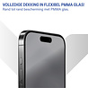 Coverzs Coverzs iPhone 18 Pro Flexibel PMMA Glass screenprotector met frame (2-Pack)