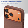 Coverzs Coverzs iPhone 18 Pro Max Woven MagSafe hoesje (oranje) Coverzs Coverzs iPhone 18 Pro Max Woven MagSafe hoesje (oranje)